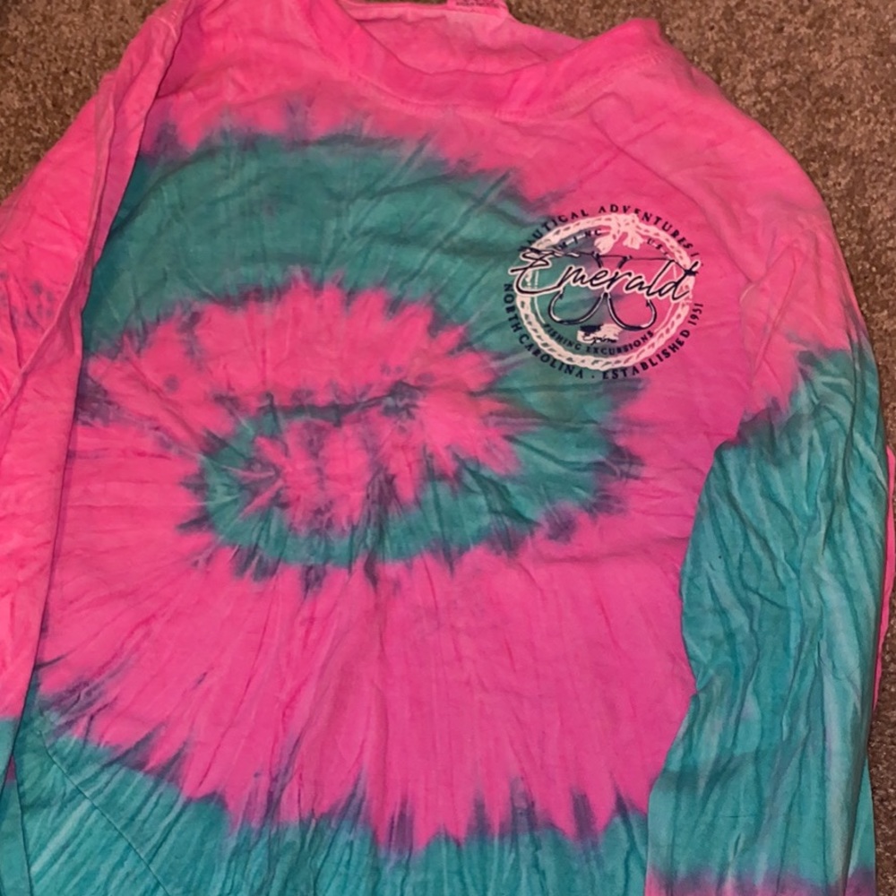 Super cute never worn before tie dye long sleeve